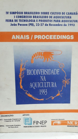 Iv Simposio Brasileiro Sobre Cultivo De Camarao I Congresso Brasileiro De Agricultura Feira De Tecnologia E Produtos Para Agricultura