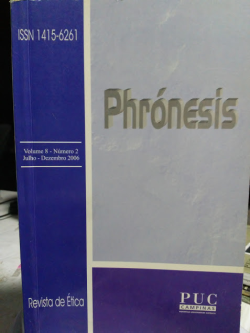 Phronesis Nº 02 Julho / Dezembro - 2006 Revista De Etica
