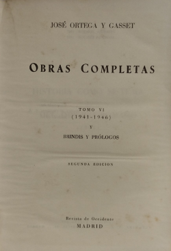 Obras Completas Tomo Vi