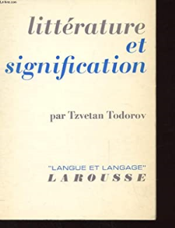 Litterature Et Signification