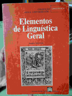 Elementos De Linguistica Geral
