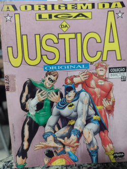 Origem Da Liga Da Justica Original