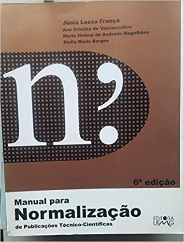 Manual de normalização de publicações Técnico-Científicas