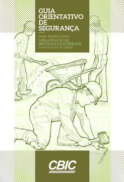 Guia Orientativo De Seguranca - Guia Basico Para Implantacao De Seguranca E Saude Nos Canteiros De Obra