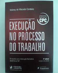 Execucao No Processo Do Trabalho - Conforme Novo Cpc