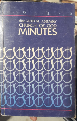 61st General Assembly Church Of God Minutes
