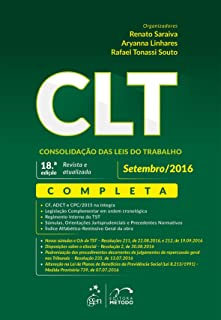 Clt - Consolidacao Das Leis Do Trabalho/ 18º Edicao/ Completa