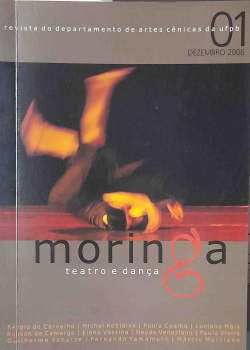 Moringa Teatro E Danca Revista Do Departamento De Artes Cenicas Da Ufpb V.01 Nº 01