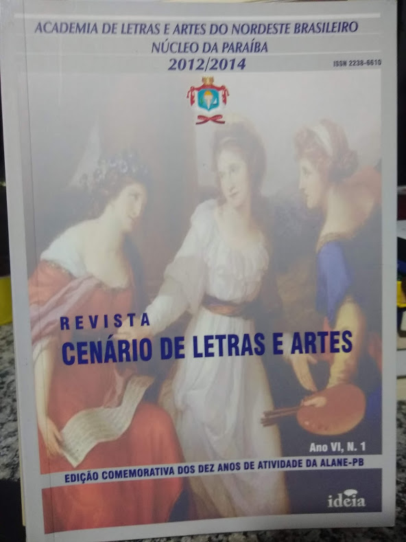 Revista Cenario De Letras E Artes Ano Vi Nº 1