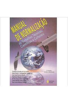 Manual De Normalizacao De Trabalhos Tecnicos Cientificoes E Culturais