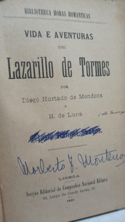 Vida E Aventuras De Lazarillo De Tormes -  Reencadernado