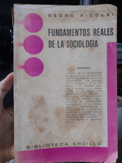 Fundamentos Reales De La Sociologia