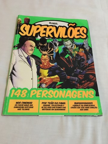 Guia Mundo Em Foco - Vilões Dos Quadrinhos - Supervilões