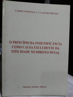 Principio Da Insignificancia Como Causa Exclud. Da Tipicidade
