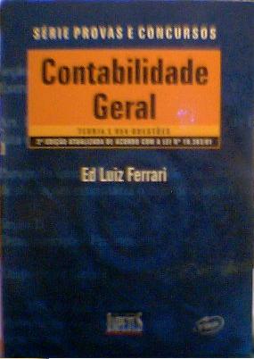 Contabilidade Geral - Teoria E 950 Questoes