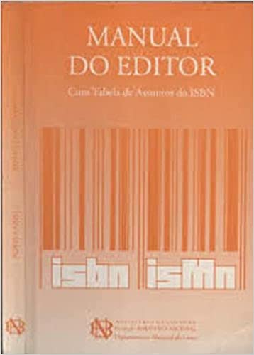 Manual do Editor - Com Tabela de Assuntos do Isbn