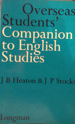 Overseas Student's Companion To English Studies
