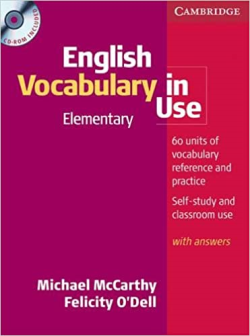 English Vocabulary In Use Elementary - Com Cd