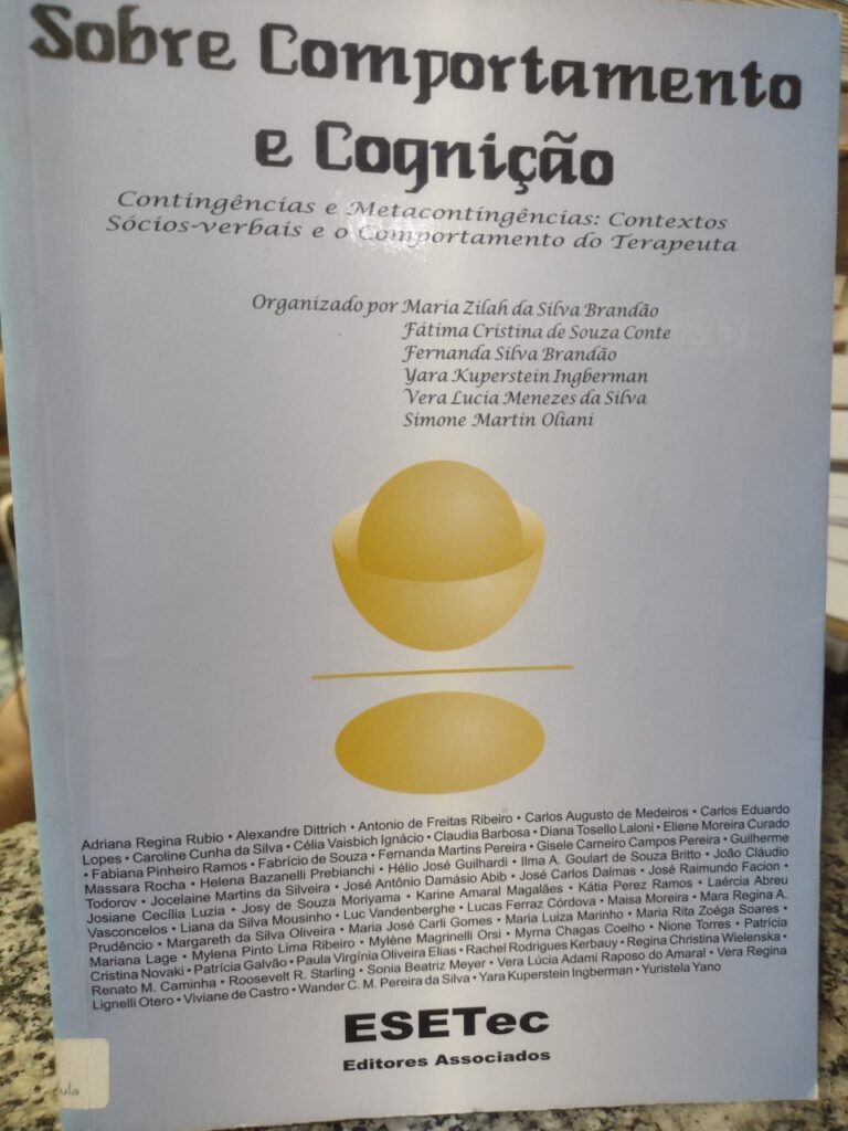 Sobre Comportamento E Cognicao V. 03