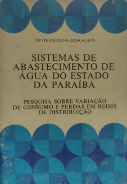 Sistemas De Abastecimento De Agua No Estado Da Paraiba
