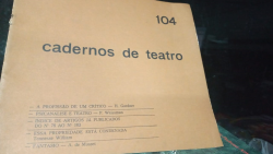 Cadernos De Teatro 104