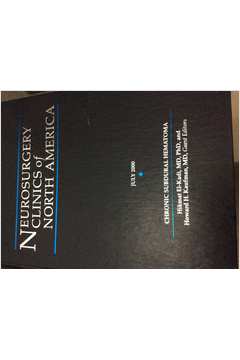neurosurgery clinics of north america - vol.7 n°4