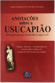 Anotacoes Sobre A Usucapiao