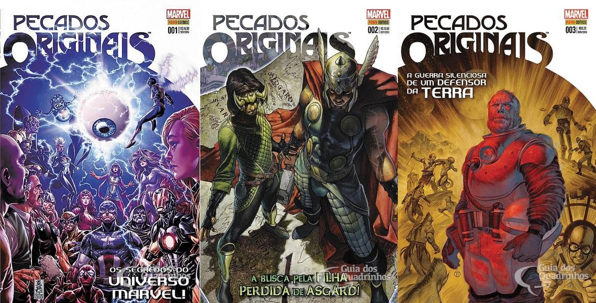 Pecados Originais - 3 volumes