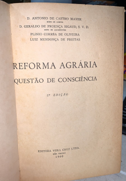Reforma Agraria Questao De Consciencia