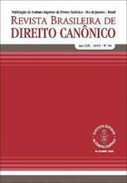 Revista Brasileira De Direito Canonico Ano Xxiv 2010 N°59