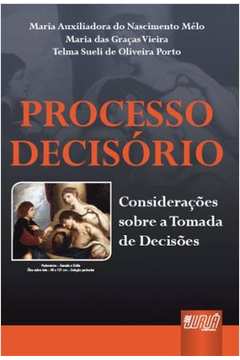 Processo Decisório - Considerações sobre a tomada de decisões