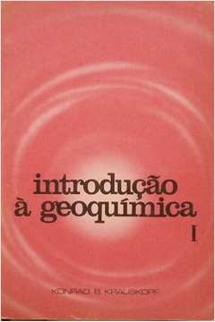 Introducao A Geoquimica - vol. 1