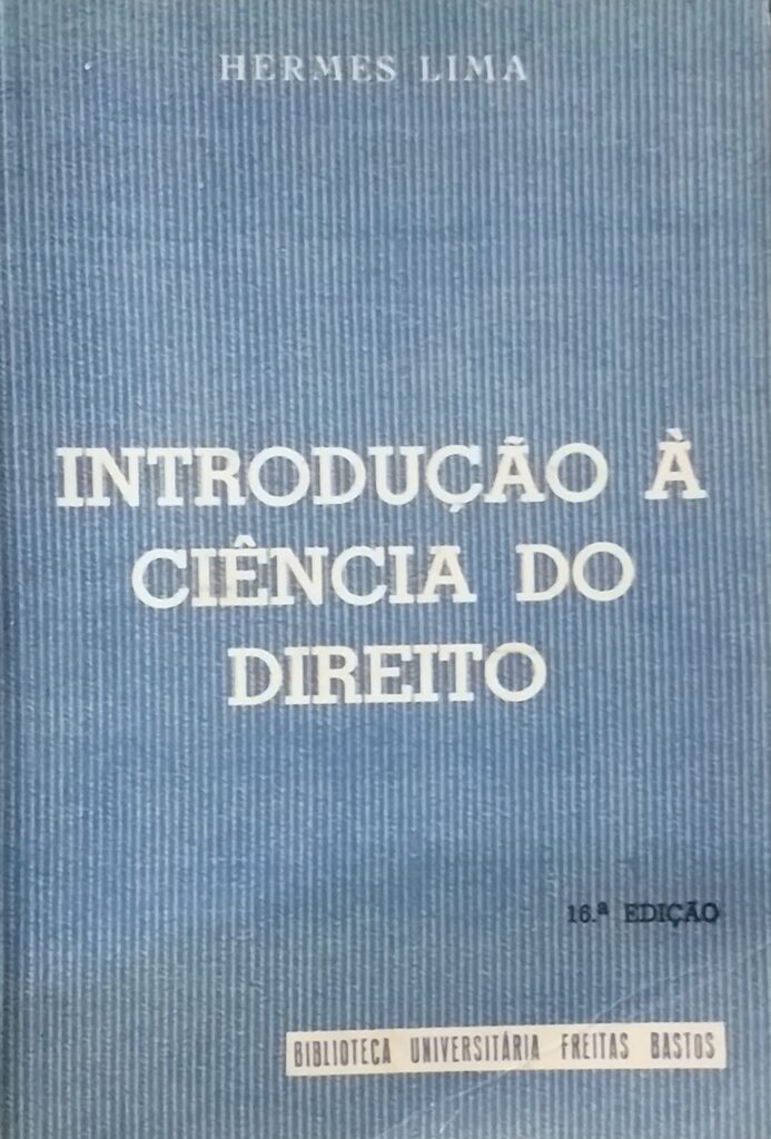 Introducao A Ciencia Do Direito