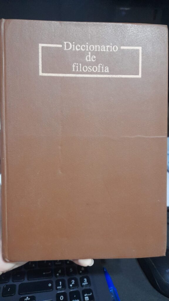 Diccionario De Filosofia - Espanhol
