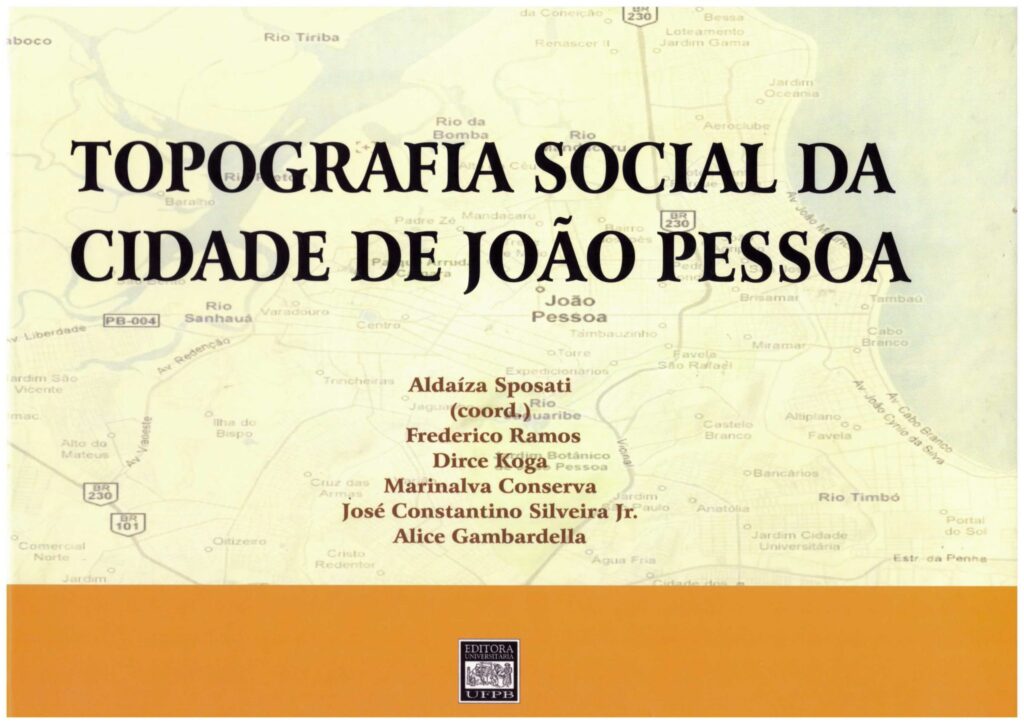 Topografia Social Da Cidade De Joao Pessoa - Inclui Cd