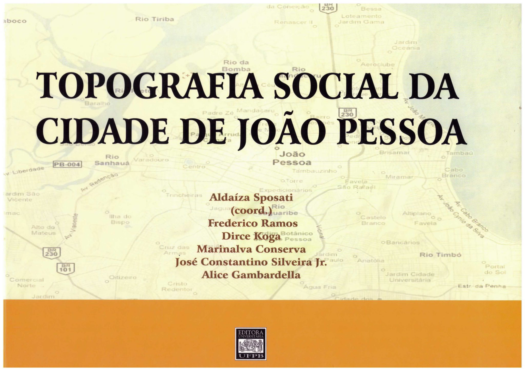 Topografia Social Da Cidade De Joao Pessoa - Inclui Cd