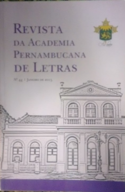 Revista Da Academia Pernambucana De Letras Nº44 - 2015