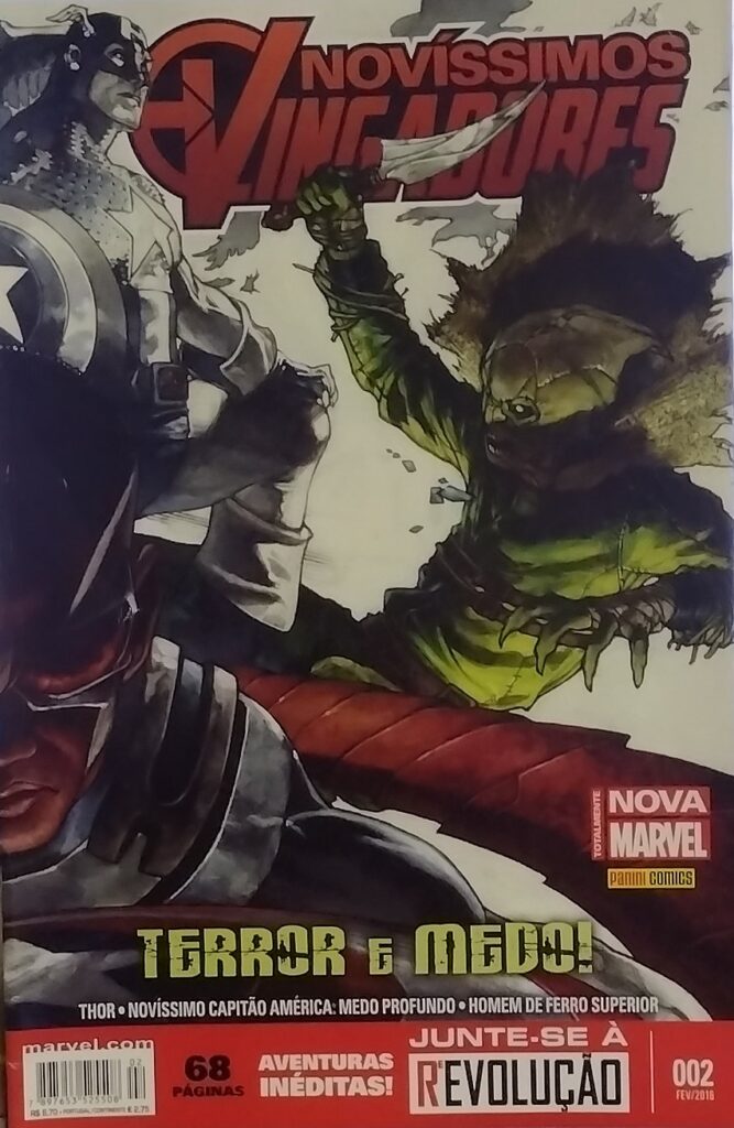 Novíssimos Vingadores- Terror e Medo 002