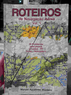 Roteiros De Navegacao Aerea - V. 1 / 26 Problemas Para Pilotos Privados - Pp Aviao - Helicoptero