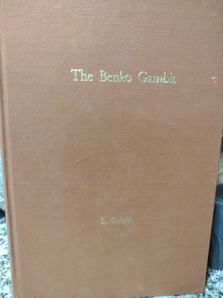 The Benko Gambit - Reencadernado