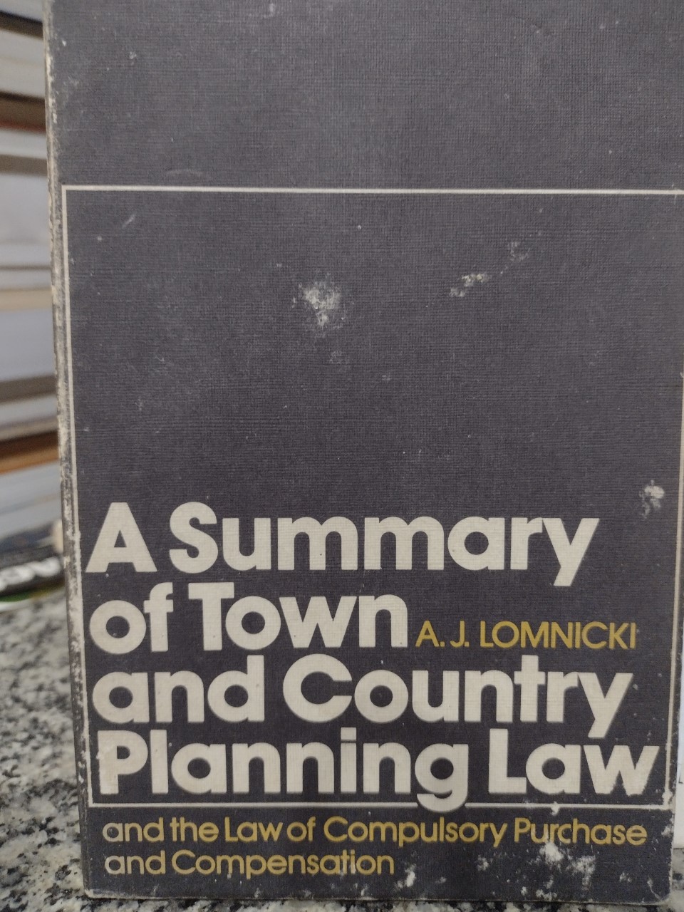 A Summary Of Town And Country Planning Law
