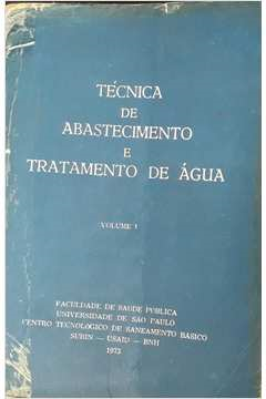 Tecnica De Abastecimento E Tratamento De Agua V.01