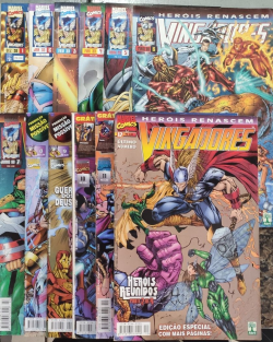 Vingadores - Herois Renascem - 12 Volumes Completa