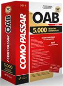 Como Passar Na Oab - 500 Questoes