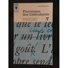 Panorama Des Litteratures 7 - France (2 Partie) - De 1715 A Nos Jours