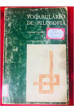 Vocabulario De Filosofia