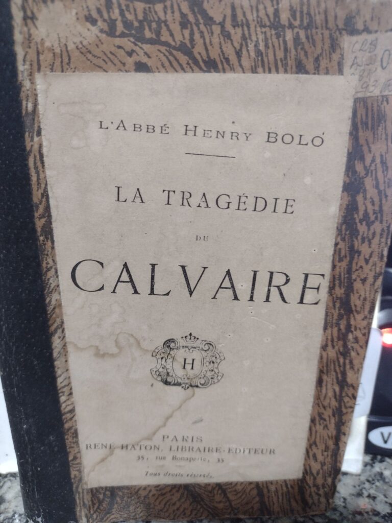 la tragedie du calvaire