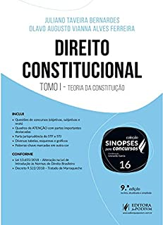 Direito Constitucional - Tomo I - Teoria Da Constituicao