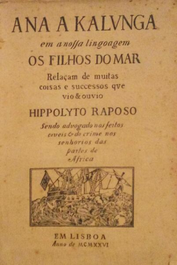 Ana A Kalunga - Os Filhos Do Mar - Reencadernado