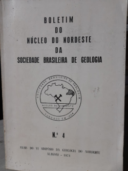 Boletim Do Nucleo Do Nordeste Da Sociedade Brasileira De Geologia - N. 4